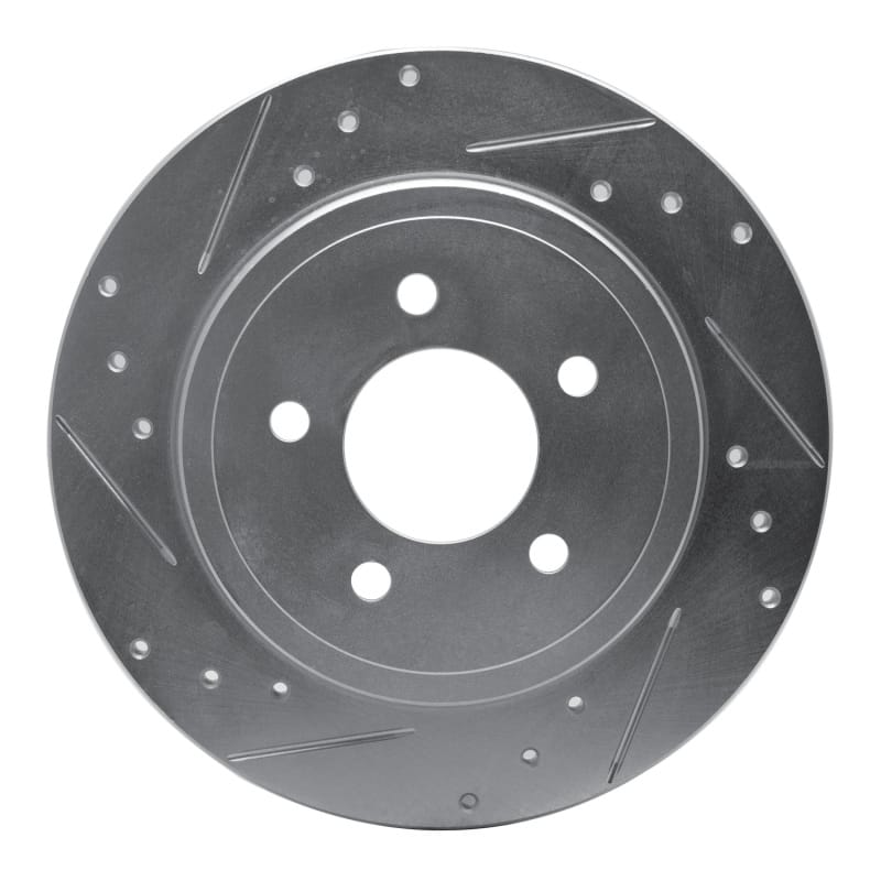 R1 Concepts — R1 05-08 Ford Escape Rear Left Drilled & Slotted Silver Brake Rotor
R1 Brake Rotor Drill