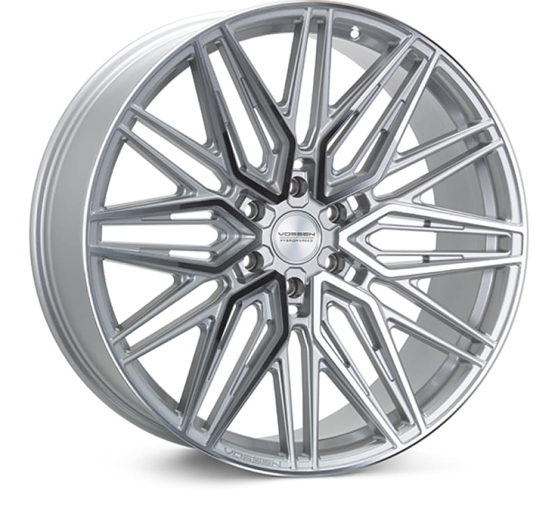 Vossen — Vossen HF6-5 22x9.5 / 6x139.7 / ET30 / Deep Face / 95.1 - Silver Polished Wheel