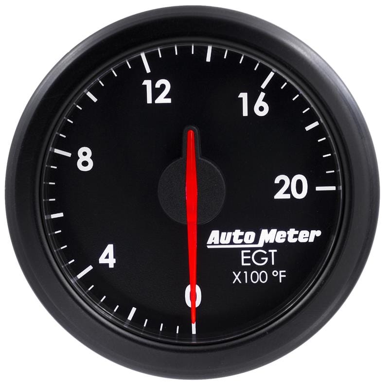 AutoMeter — Autometer Airdrive 2-1/16in EGT Gauge 0-2000 Degrees F - Black
GA 2" EGT AIRDRIV BK