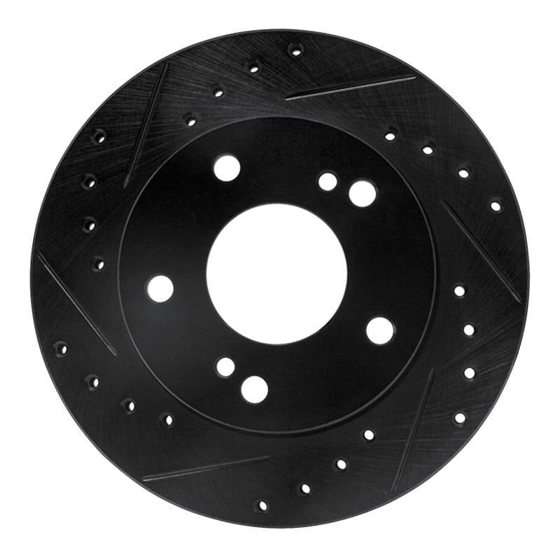 R1 Concepts — R1 94-96 Nissan 240SX Front Left Drilled & Slotted Black Brake Rotor
R1 Brake Rotor Drill