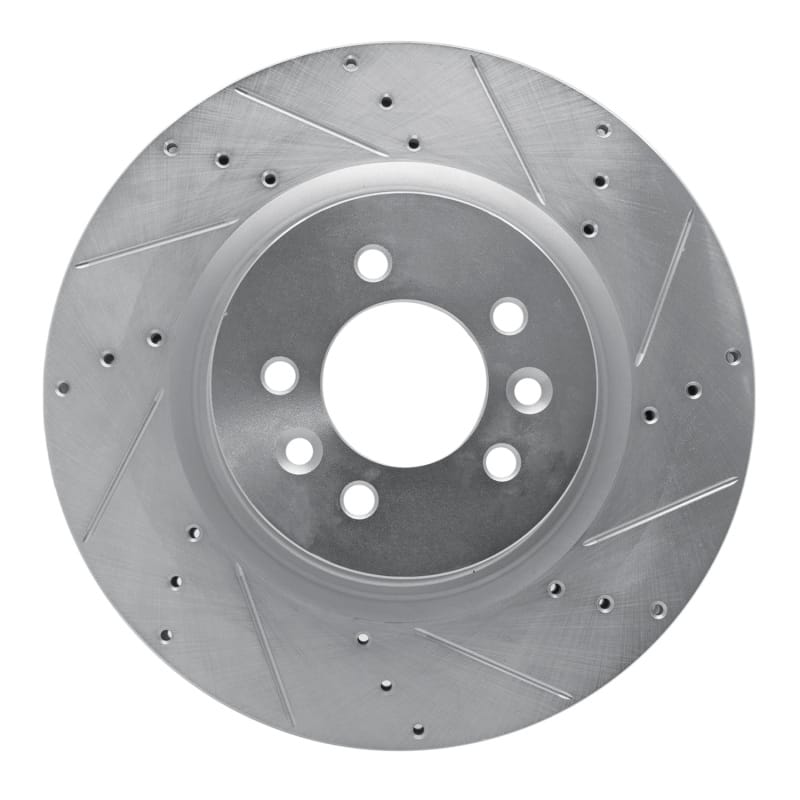 R1 Concepts — R1 06-17 Land Rover Range Rover Front Right Drilled & Slotted Silver Brake Rotor
R1 Brake Rotor Drill
