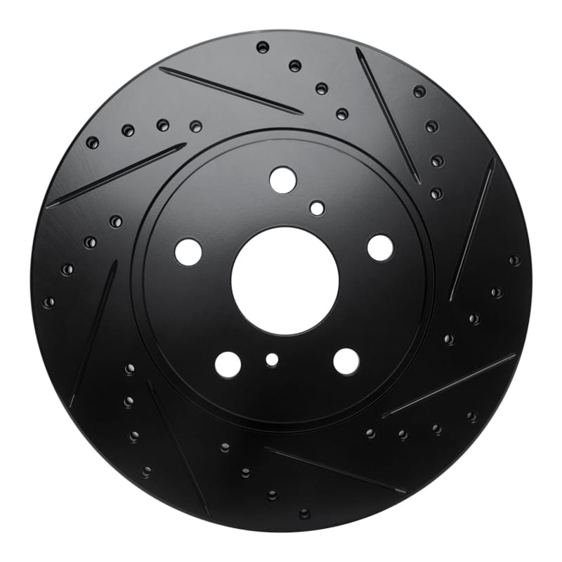R1 Concepts — R1 86-92 Toyota Supra Front Right Drilled & Slotted Black Brake Rotor
R1 Brake Rotor Drill