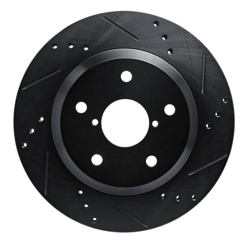 R1 Concepts — R1 -25 Subaru Crosstrek Rear Right Drilled & Slotted Black Brake Rotor
R1 Brake Rotor Drill