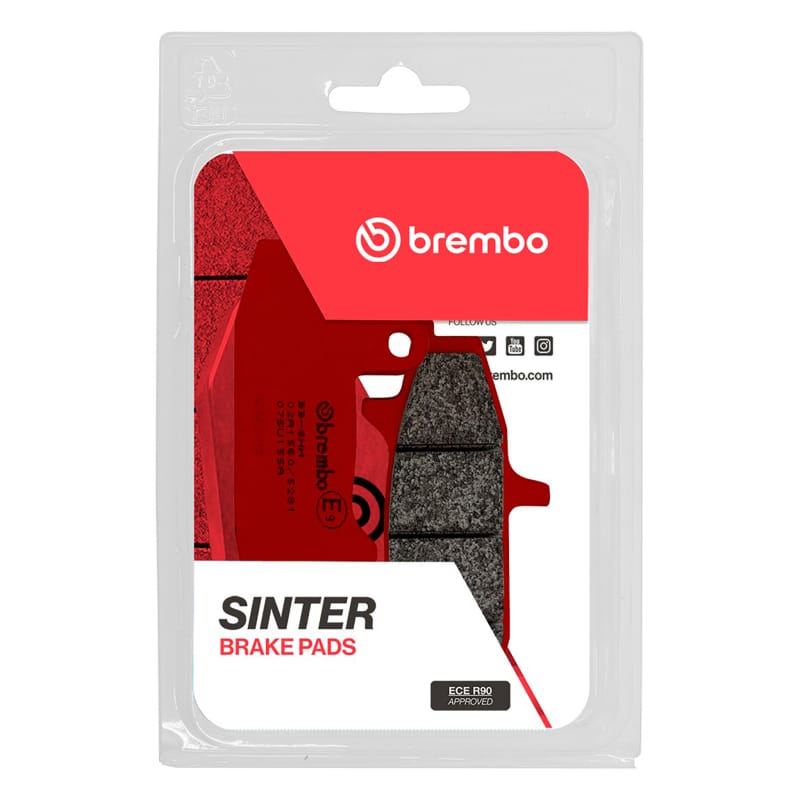 Brembo OE Powersports — Brembo OE 90-95 Suzuki DR 650cc Sinter Brake Pad - Front