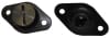 Moroso — Moroso Quick Fastener - Self Ejecting - 5/16in x .450in - Aluminum - Black - 10 Pack