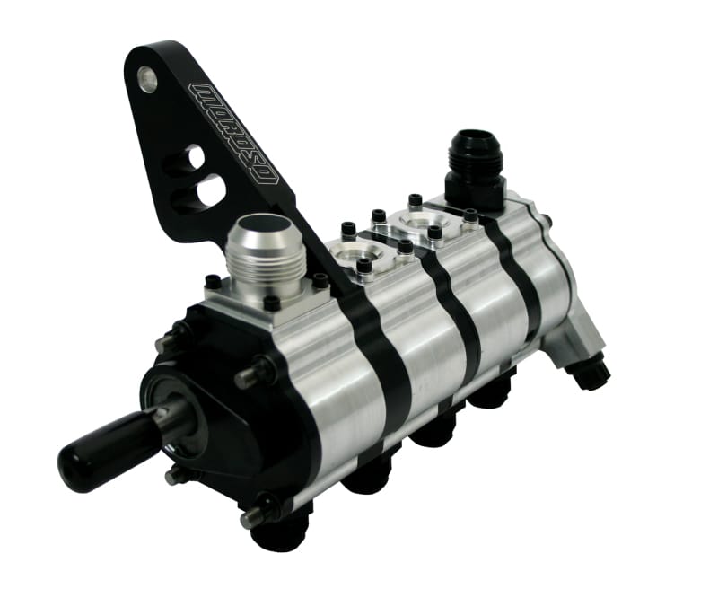 Moroso — Moroso T3 Series Dragster 4 Stage Dry Sump Oil Pump - Tri-Lobe - Left Side - 1.200 Pressure