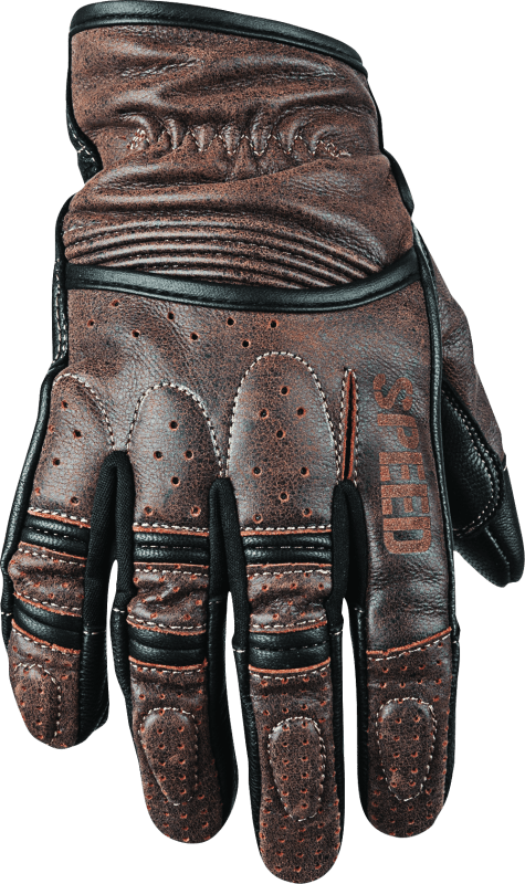 Speed and Strength — Distressed Brown, XL