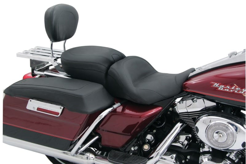 Mustang Motorcycle — Mustang 97-21 Harley Touring Sissy Bar Pad (12 inch x 9 inch) - Black
