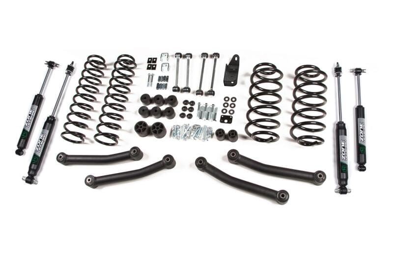 Zone Offroad — Zone Offroad 03-06 Jeep TJ 4in Suspension System