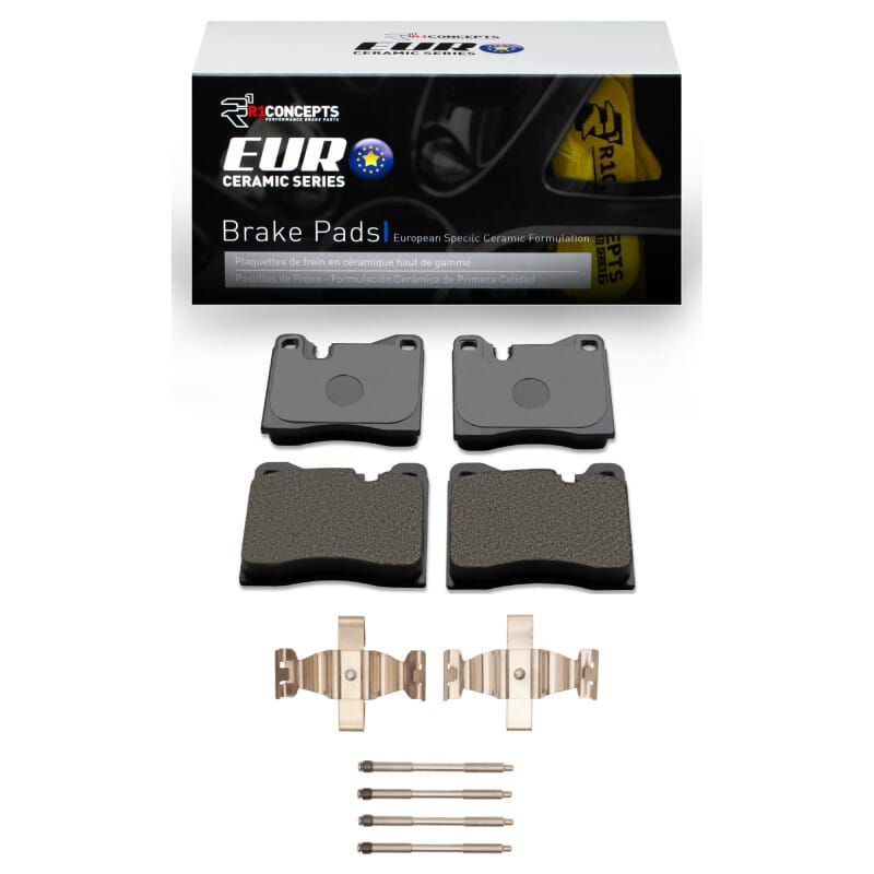 R1 Concepts — R1 87-88 BMW M6 Front Euro Ceramic Pads & Hardware Kit
R1 Euro Ceramic Pads
