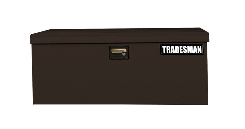 Tradesman — Tradesman Steel Job Site Box/Chest (Light Duty/Large) (42.75in.) - Black