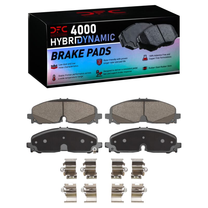 DFC — DFC 20-26 Acura ZDX Front 4000 HybriDynamic Brake Pads and Hardware Kit
DFC Brake Pad Set