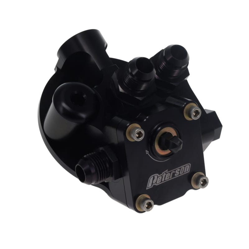 Peterson Fluid Systems — Peterson Fluid Systems Primer Filter Mount -10AN 1 1/2-16
REMOTE PRIMER MOUNT
