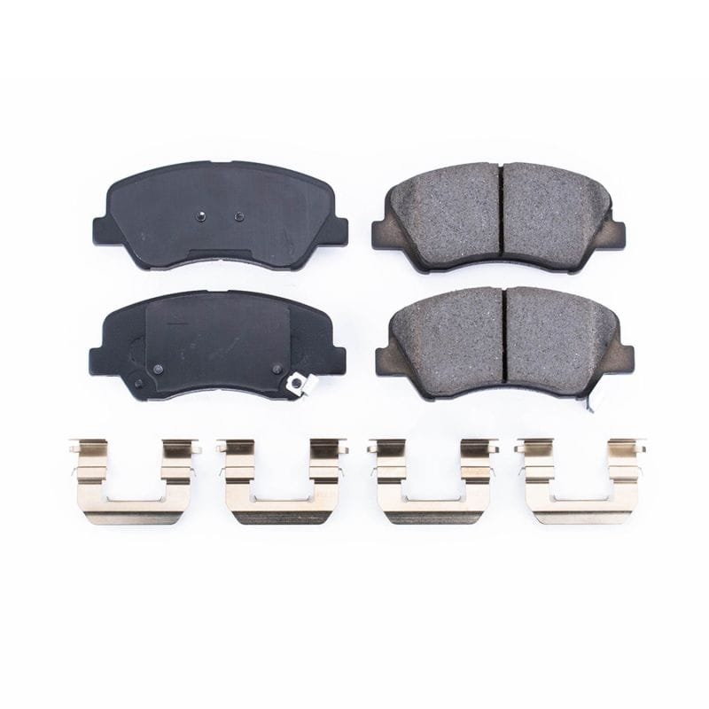 PowerStop — Power Stop 12-19 Hyundai Accent Front Z17 Evolution Ceramic Brake Pads w/Hardware
Z17 Brake Pads