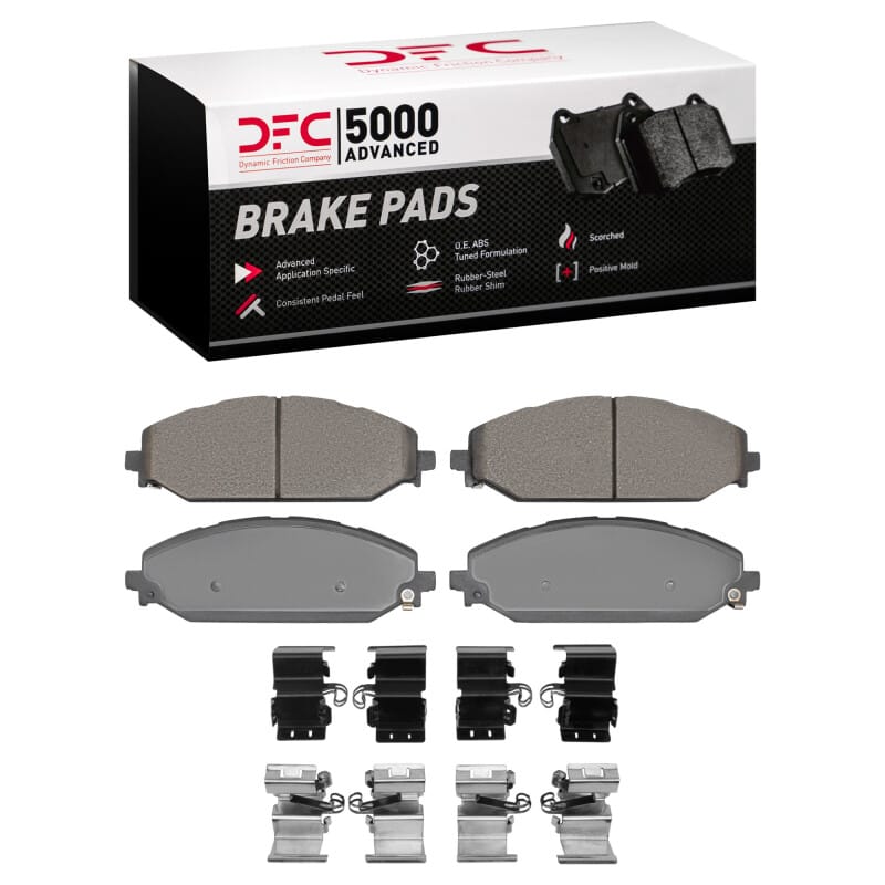 DFC — DFC 19-25 Jeep Wagoneer L Front 5000 Advanced Ceramic Brake Pads and Hardware Kit
DFC Brake Pad Set