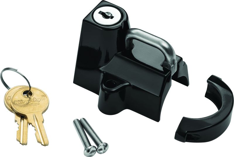 Kuryakyn — Universal Helmet Lock 7/8-1-1/4 Black