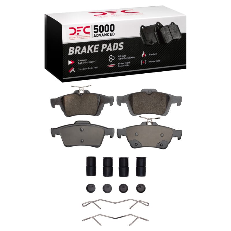 DFC — DFC 18-22 Ford EcoSport Rear 5000 Advanced Ceramic Brake Pads and Hardware Kit
DFC Brake Pad Set