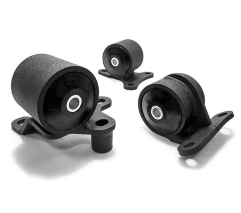 Innovative Mounts — Innovative 90-93 Accord F-Series Black Steel Mounts 75A Bushings