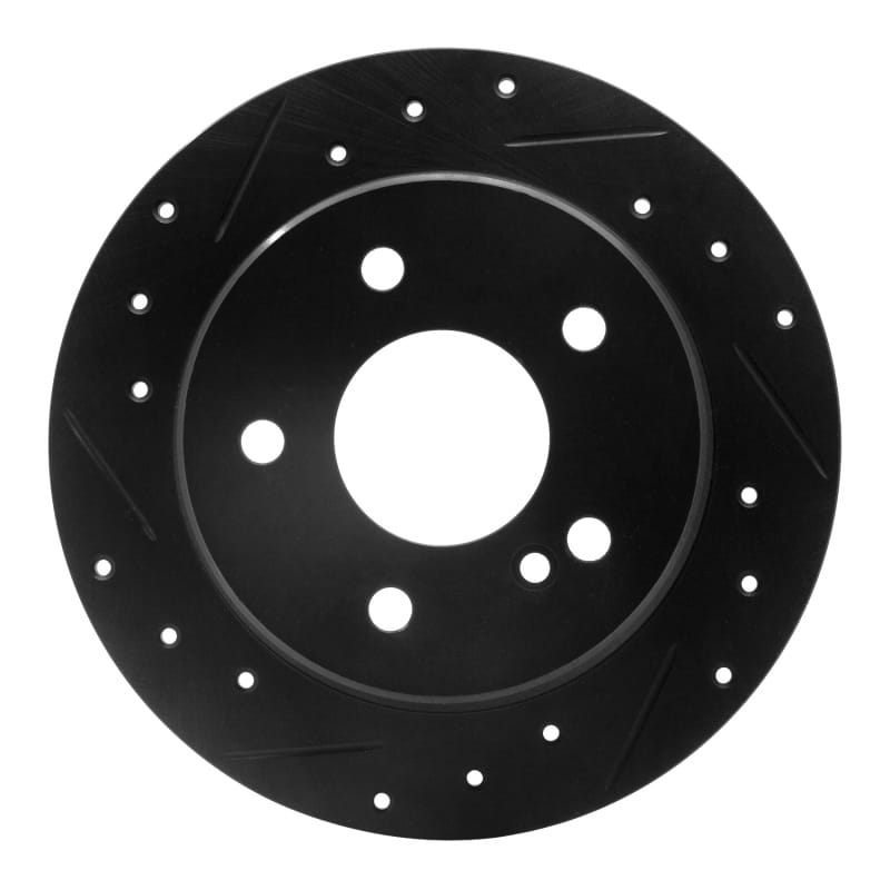 R1 Concepts — R1 94-98 Mercedes-Benz C280 Rear Left Drilled & Slotted Black Brake Rotor
R1 Brake Rotor Drill