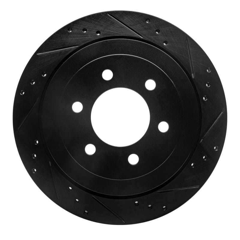 R1 Concepts — R1 07-17 Ford Expedition Rear Right Drilled & Slotted Black Brake Rotor
R1 Brake Rotor Drill