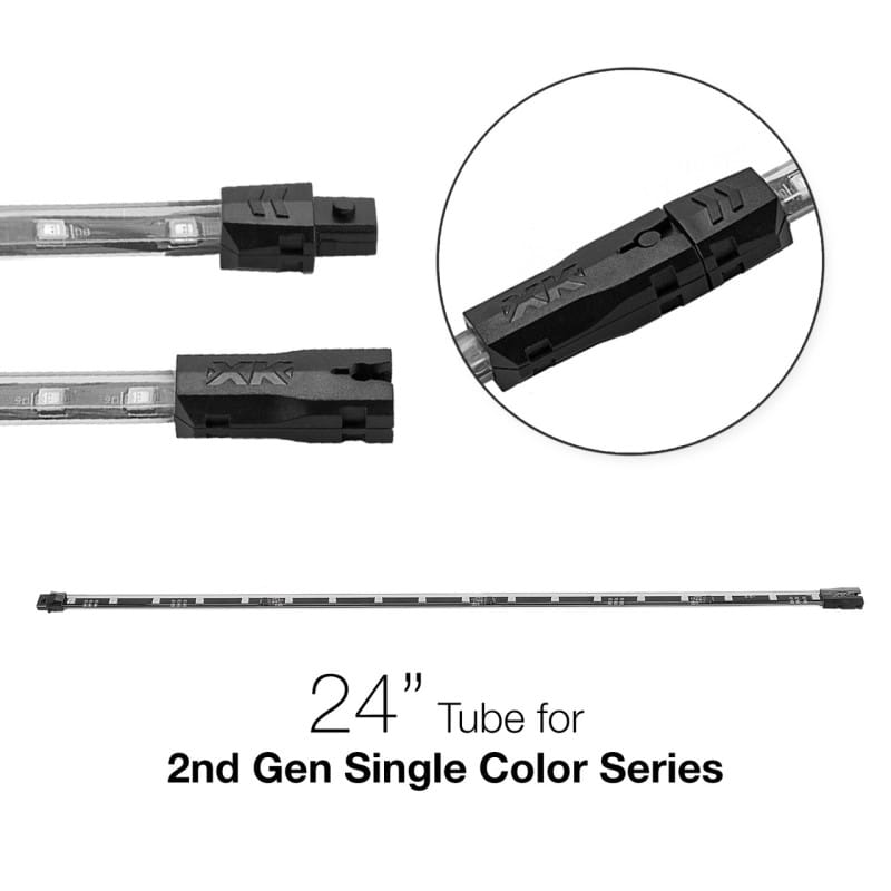 XKGLOW — XK Glow Single Color 24in Tube Single Color LIGHT BLUE - 2nd Gen