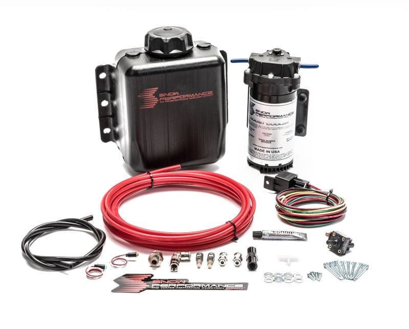 Snow Performance — Snow Performance Stg 1 Boost Cooler TD Water Injection Kit (Incl. Red Hi-Temp Tubing/Quick Fittings)
Water/Meth Inject Kt