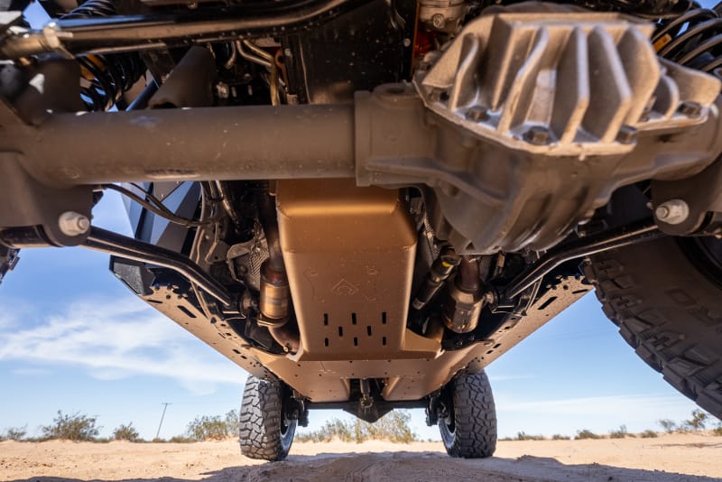 Artec Industries — Artec Industries 21-25 Jeep Wrangler JLU Rubicon Jlu 392 Bellypan Skid With Magnaflow Exhaust Skid