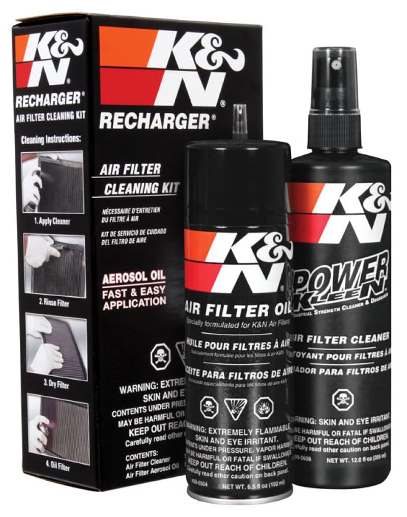 K&N Engineering — K&N Aerosol Oil Recharger Service Kit
Filter Care Service
Filter Service Kit