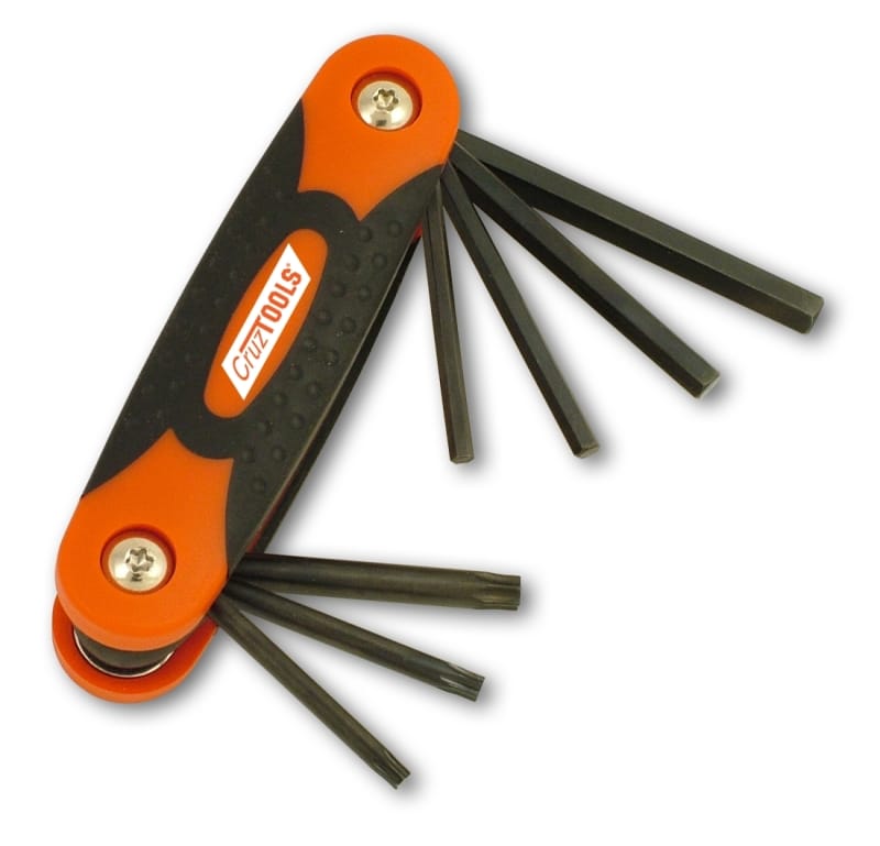 CruzTOOLS — CruzTOOLS Folding Hex/Torx Key Set for Harley-Davidson Motorcycles