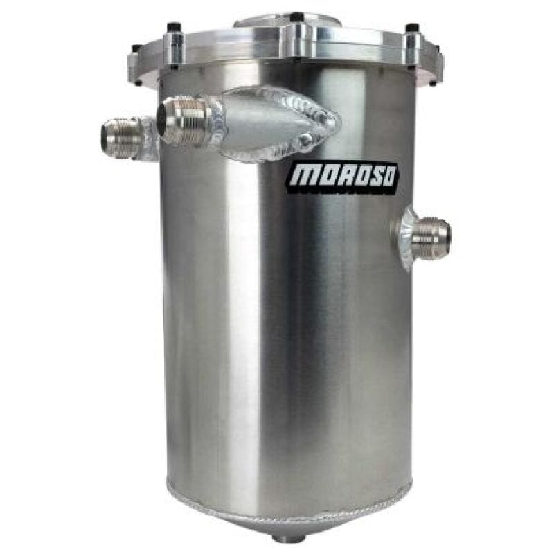 Moroso — Moroso MMPS Split Top 16in Tall 8in Dia 7.5qt Dry Sump Tank