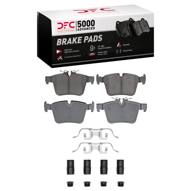 DFC — DFC 15-23 Mercedes-Benz C300 Sedan Rear 5000 Advanced Ceramic Brake Pads and Hardware Kit
DFC Brake Pad Set