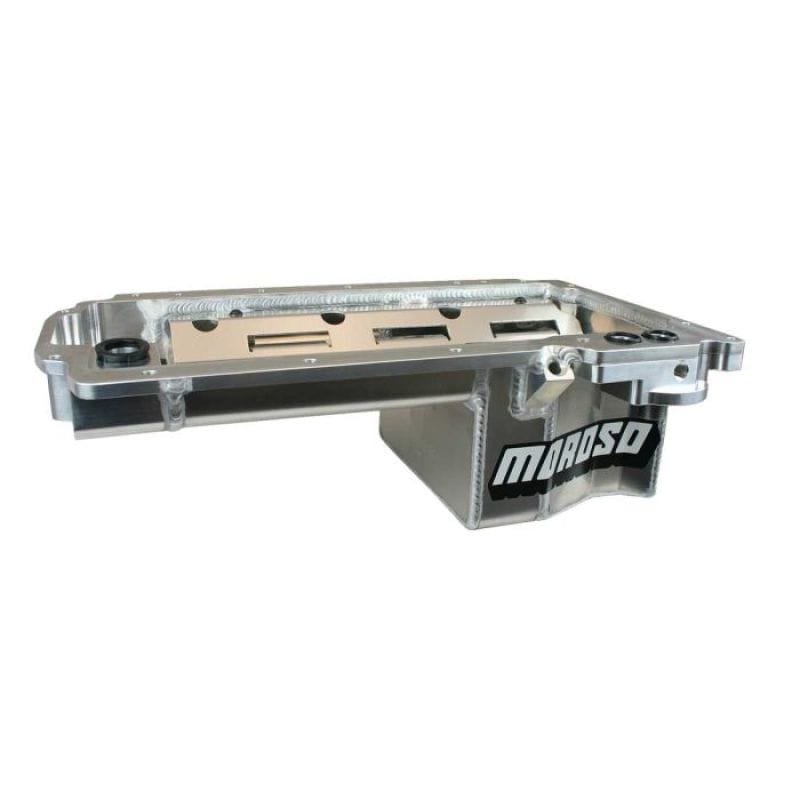 Moroso — Moroso GM LV1 Rear Sump 6 in Deep Road Race Baffle Oil Pan