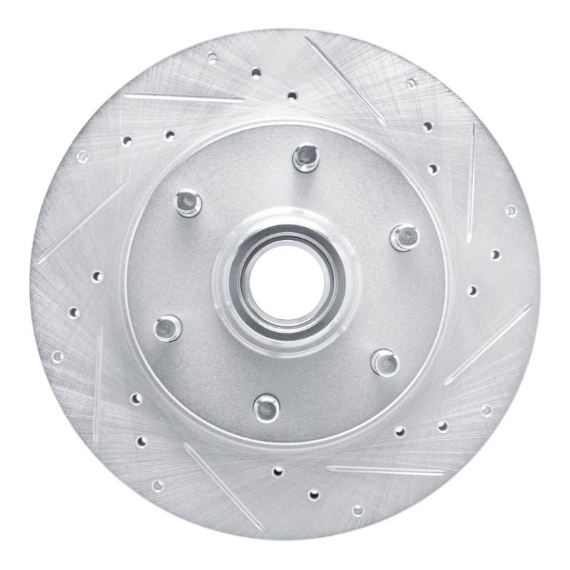 R1 Concepts — R1 88-96 Chevrolet C2500 Front Right Drilled & Slotted Silver Brake Rotor
R1 Brake Rotor Drill