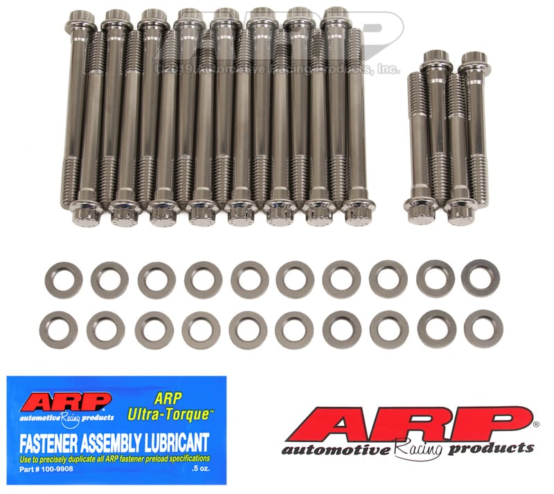 ARP — ARP Oldsmobile 350-455 7/15in SS 12pt Head Bolt Kit