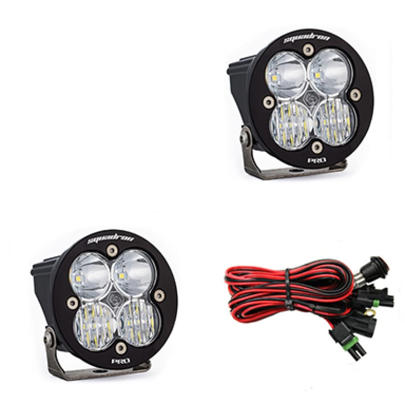 Baja Designs — Baja Designs Squadron R Pro Driving/Combo Pair LED Light Pods