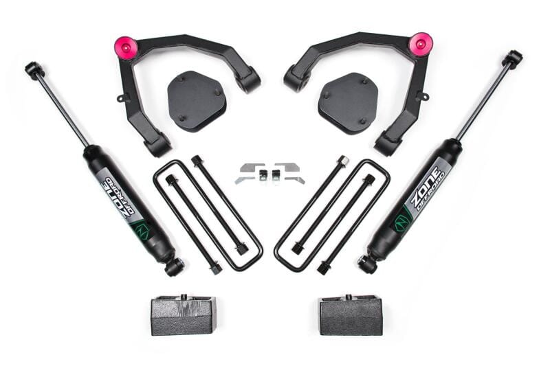 Zone Offroad — Zone Offroad 07-13 Chevy 1500 2WD 3.5in UCA System