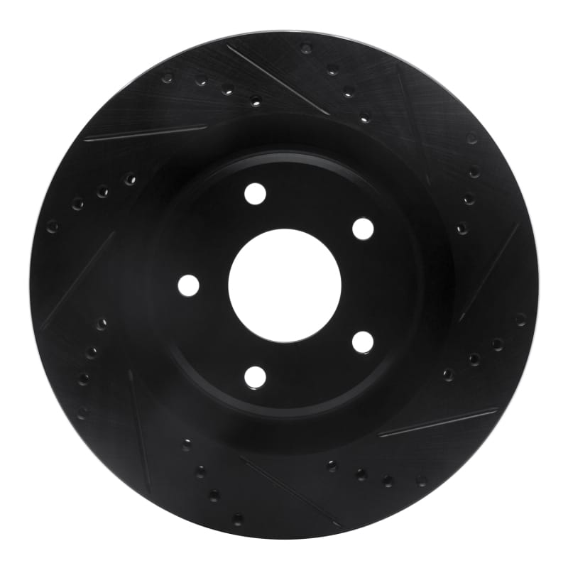 R1 Concepts — R1 05-13 Cadillac XLR Front Right Drilled & Slotted Black Brake Rotor
R1 Brake Rotor Drill