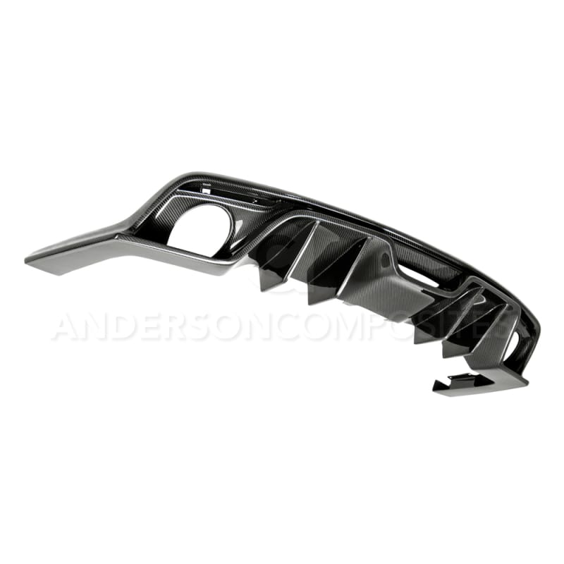 Anderson Composites — Anderson Composites 15-16 Ford Mustang Type-AR Rear Diffuser