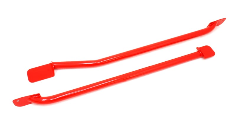 BMR Suspension — BMR 93-02 F-Body Non-Convertible Weld-On Tubular Subframe Connectors - Red
