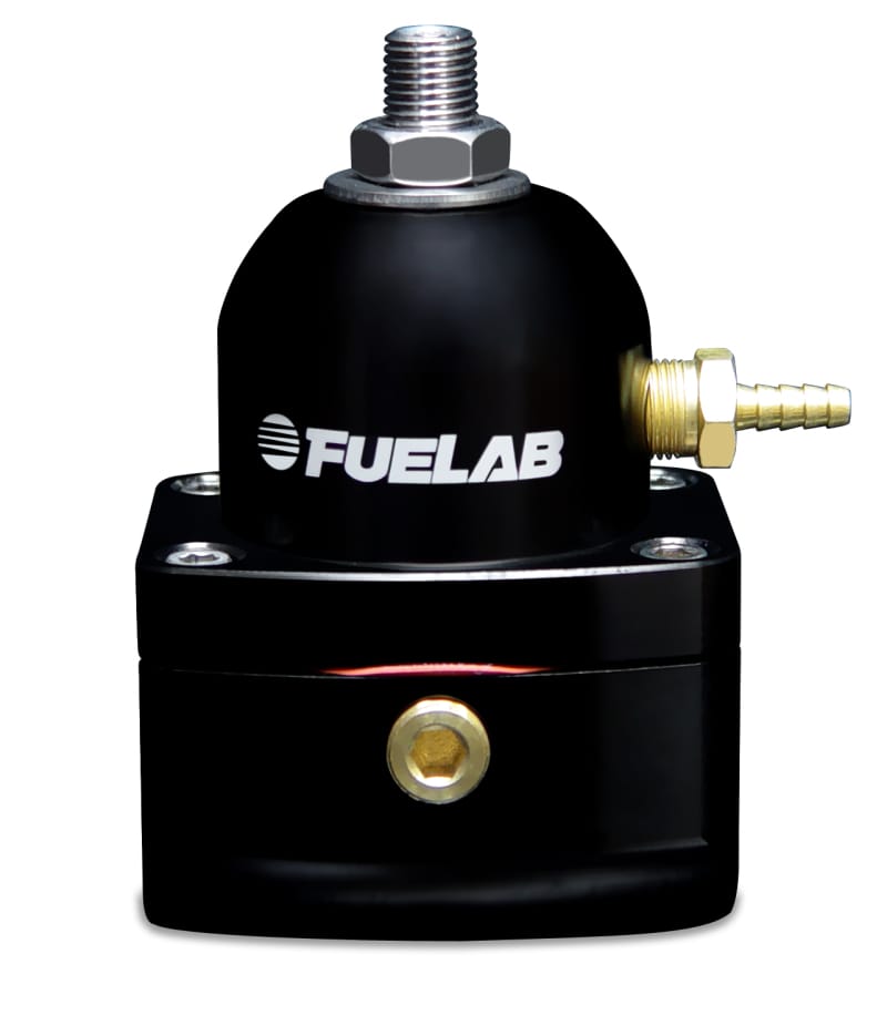 Fuelab — Fuelab 515 EFI Adjustable FPR 25-90 PSI (2) -10AN In (1) -6AN Return - Black
Fuel Pressure Reg