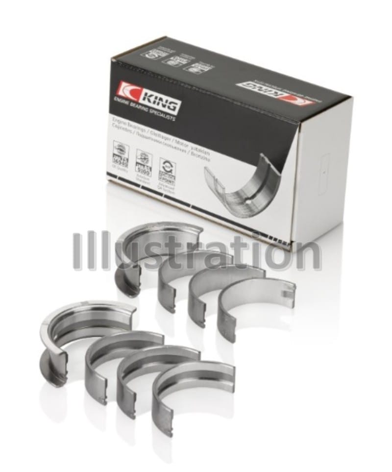 King Engine Bearings — King Engine Bearings Toyota 5Vzfe (Size 1.0) Main Bearing Set