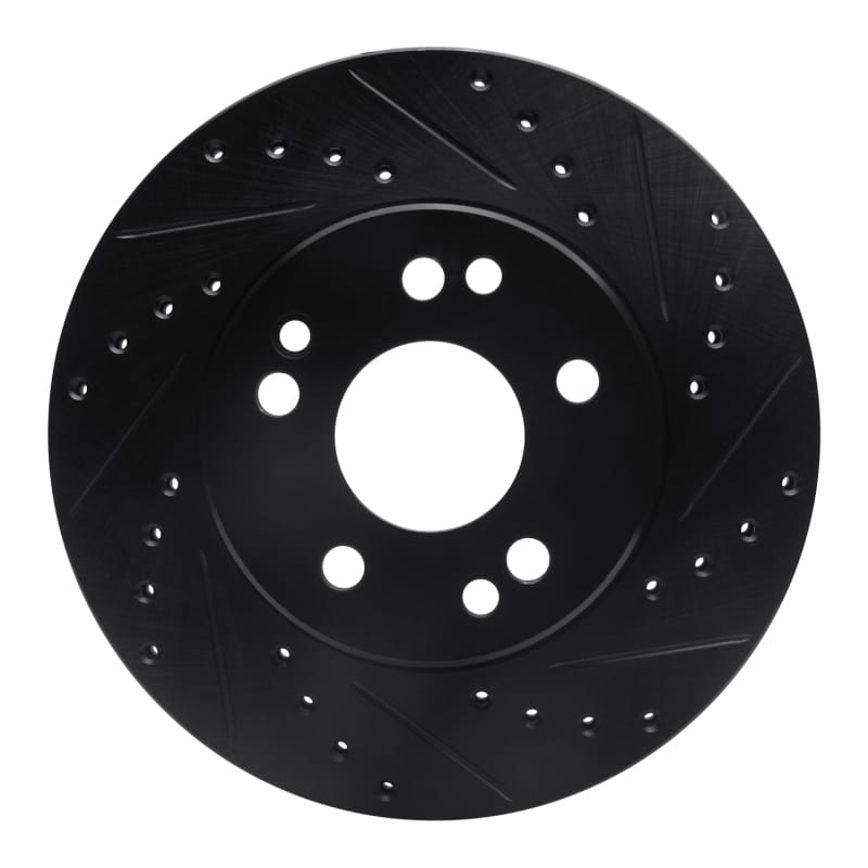 R1 Concepts — R1 84-95 Mercedes-Benz 260E Front Right Drilled & Slotted Black Brake Rotor
R1 Brake Rotor Drill