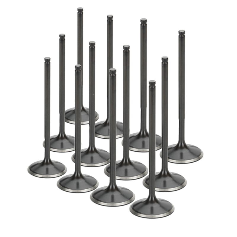 Supertech — Supertech Nissan RB25DET NEO (w/Hydraulic Lifters) Black Nitrided Intake Valve - +1mm OS Set