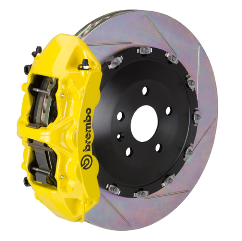 Brembo — Brembo 24+ BMW M30i/530i xDrive/24+ 540i xDrive Fr GT BBK 6 Pist Cast 405x34 2pc Rotor Slt TY1- YL