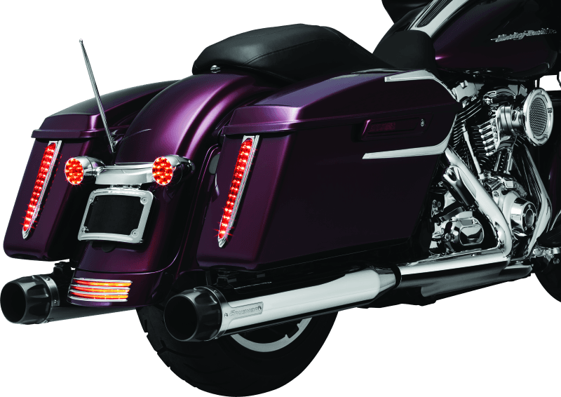 Kuryakyn — Billet Antenna Round/Grooved Chrome