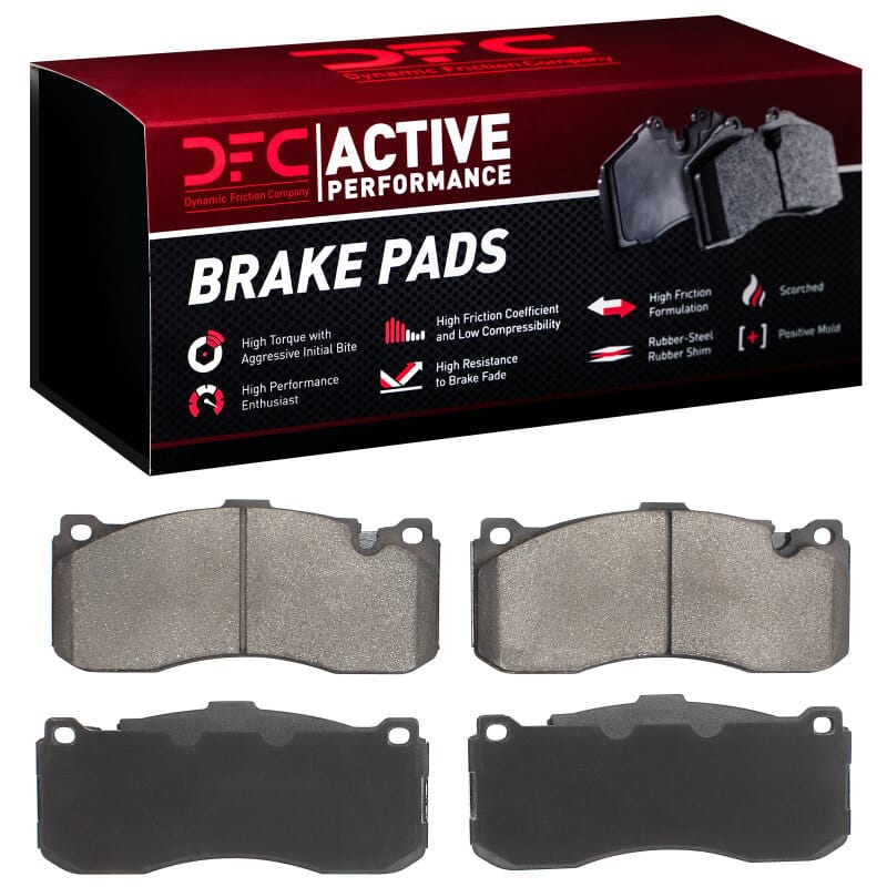 DFC — DFC 06-13 BMW 330I Front Active Performance Pads - Low Metallic
DFC Brake Pad Set