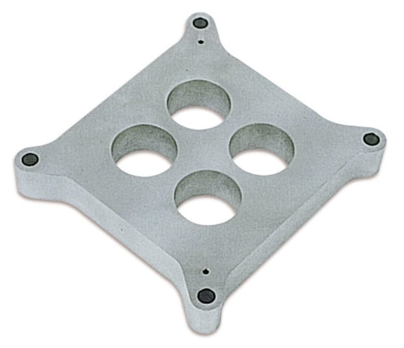 Moroso — Moroso 4150/4160 Carburetor Spacer - 4 Hole Plenum - 1in - Billet Aluminum