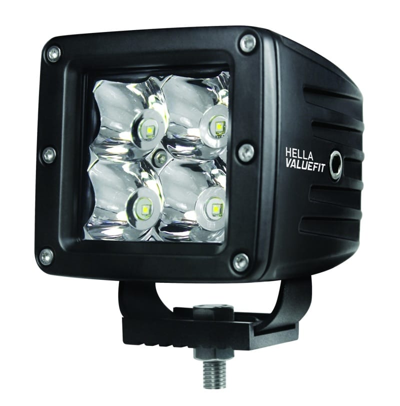 Hella — Hella HVF Cube 4 LED Off Road Kit - 3.1in 2X12W