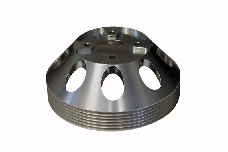 Torque Solution — Torque Solution Lightweight Water Pump Pulley (Silver): Hyundai Genesis Coupe 3.8 2010+
