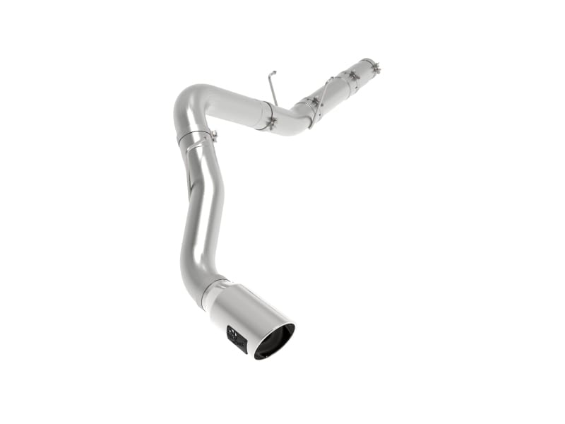 aFe — aFe ATLAS 5in DPF-Back Alum Steel Exhaust System w/Polished Tip 19-20 Ram Diesel Trucks L6-6.7L (td)
DPF-Back Exhaust